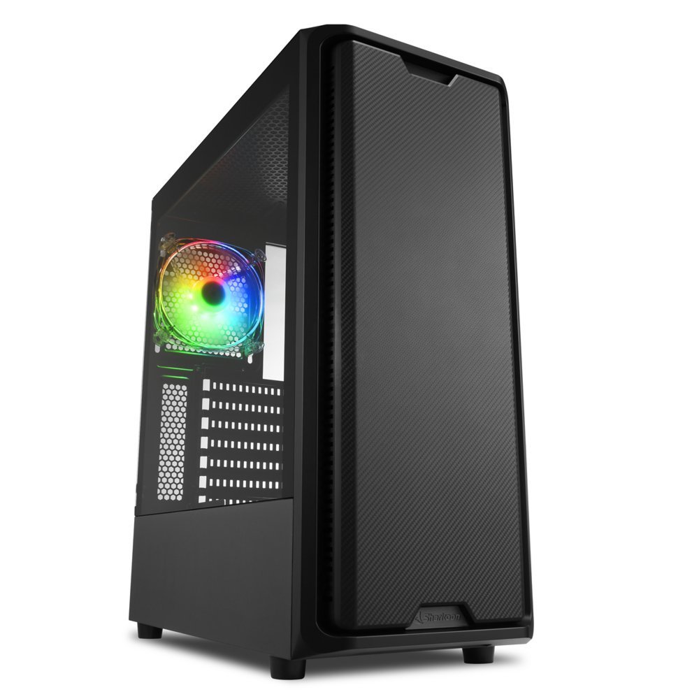 Sharkoon SK3 RGB | Midi Tower Case | Zwart