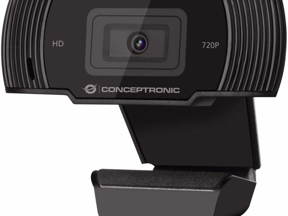 Conceptronic Amdis | 720p 30FPS USB Webcam met Microfoon