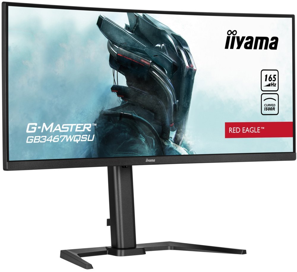iiyama G-MASTER GB3467WQSU-B5 | 34" Monitor | 3440 x 1440 | UltraWide QHD | LED | Zwart - Afbeelding 3
