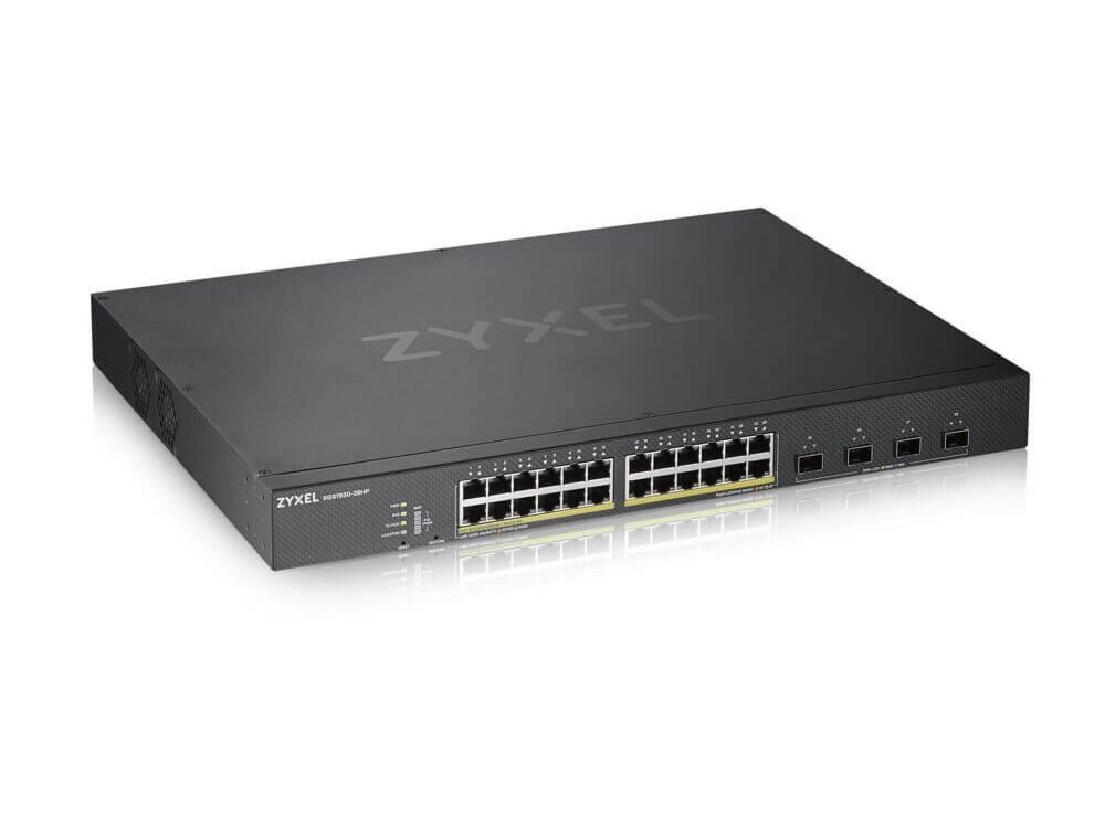 Zyxel XGS1930-28HP | Managed L3 Switch | 28 Poorten | Gigabit Ethernet (10/100/1000 Mbps) | PoE | Zwart