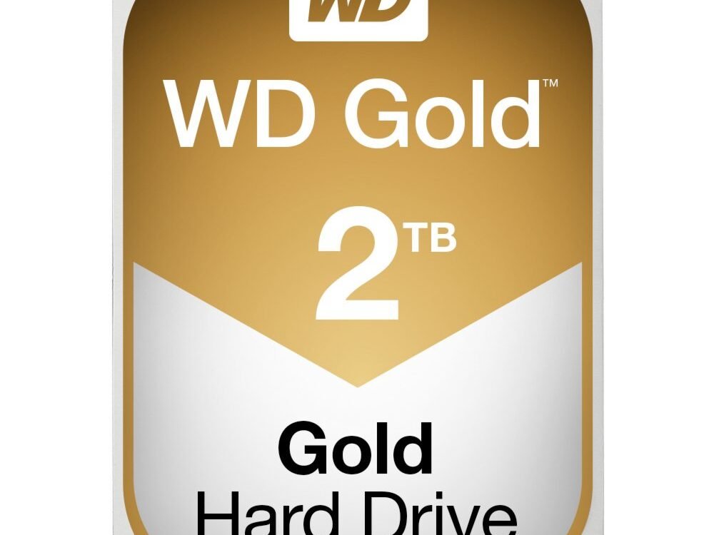 Western Digital Gold HDD 3.5" | 2TB SATA III | 7200RPM