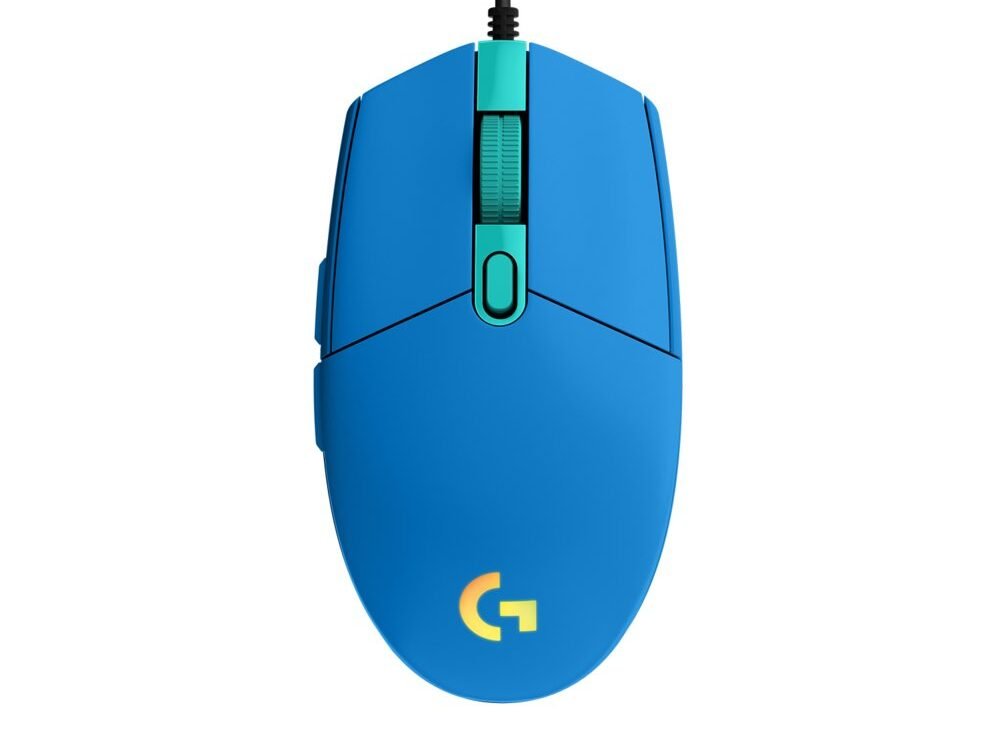 Logitech G203 | Gaming Muis | Rechts­handig | USB-A | 8.000 DPI | Blauw