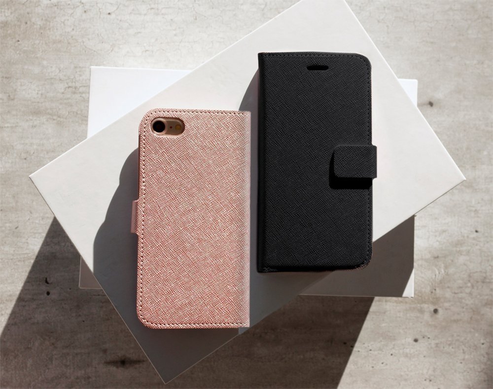 Mobiparts Saffiano Wallet Case | Apple iPhone X, iPhone XS | Black - Afbeelding 8