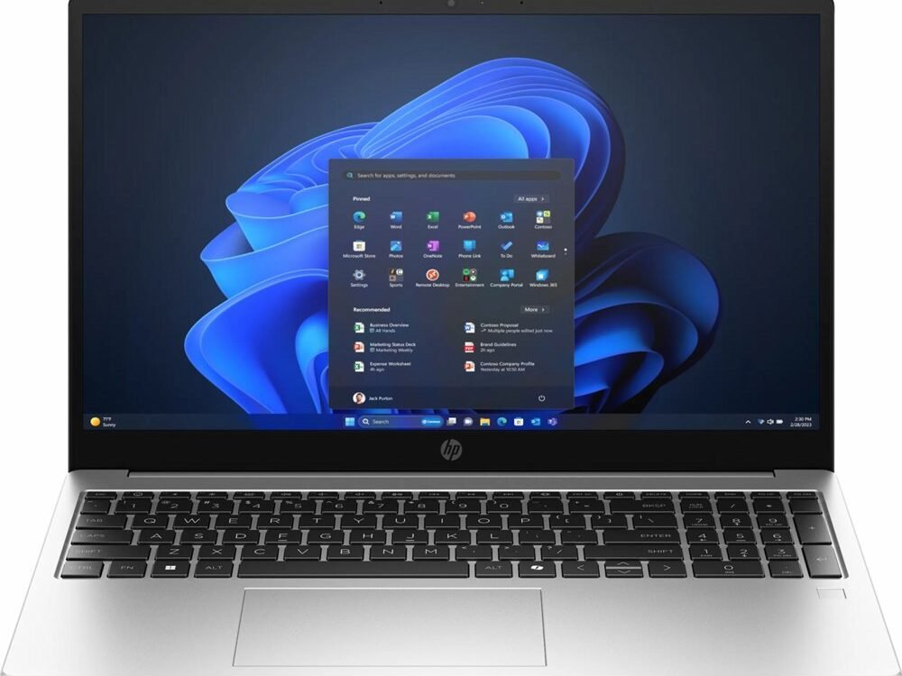 HP 250R G10 | 15.6'' Full HD IPS | Intel Core 5 120U | 16GB RAM | 512GB SSD | W11 Pro | Grijs/Zilver