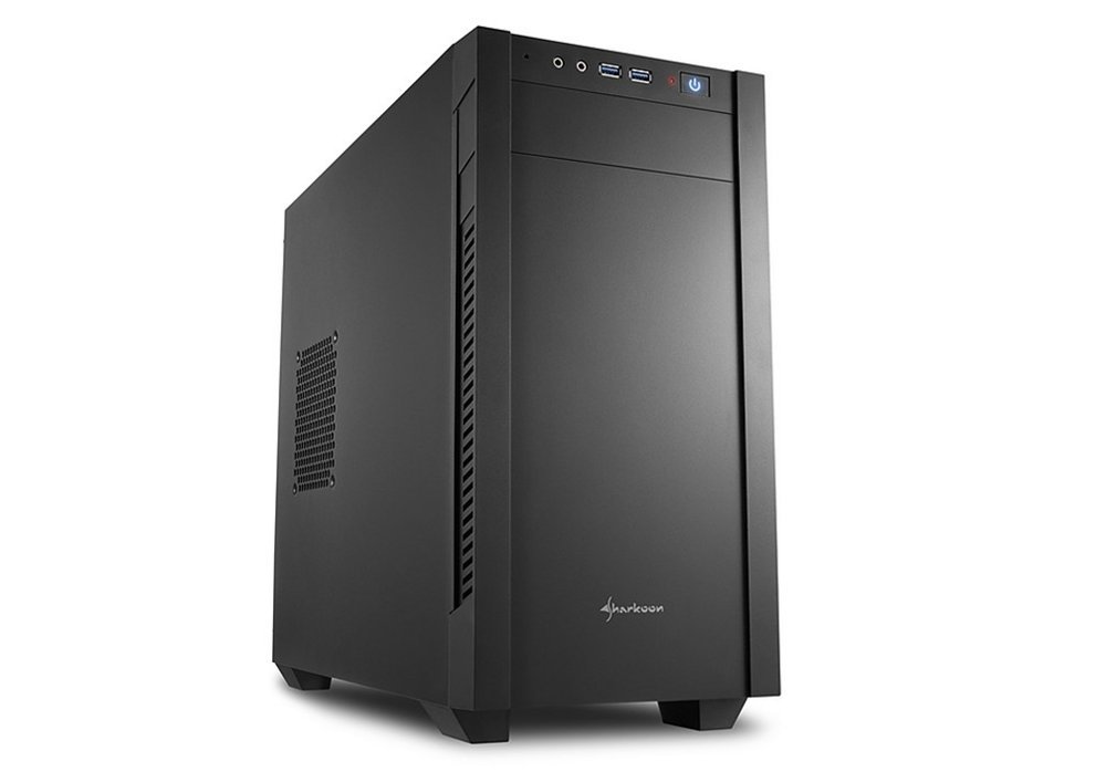 Sharkoon S1000 | Midi Tower Case | Zwart