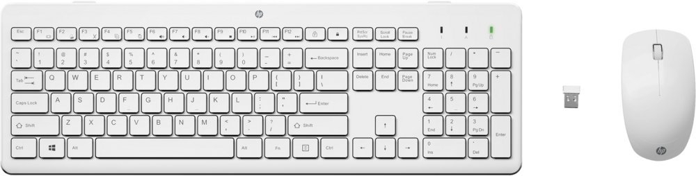 HP 230 Wit | Draadloze Muis en Toetsenbordcombo | QWERTY