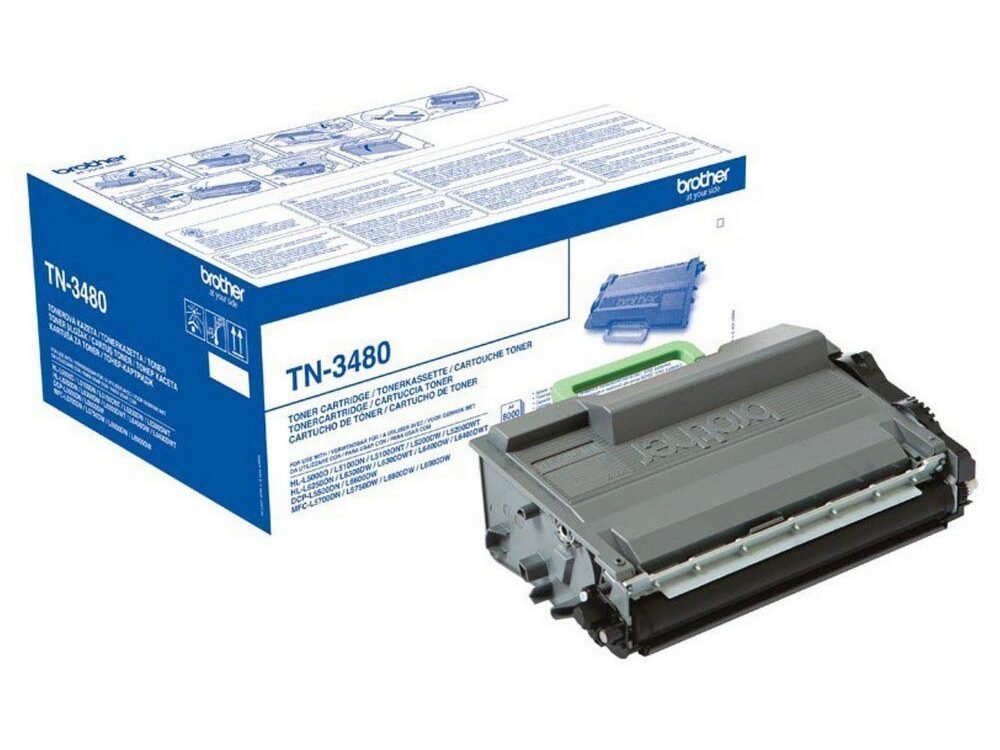 Brother Tonercartridge | Circa 8.000 Pagina's A4 | ISO/IEC 19752