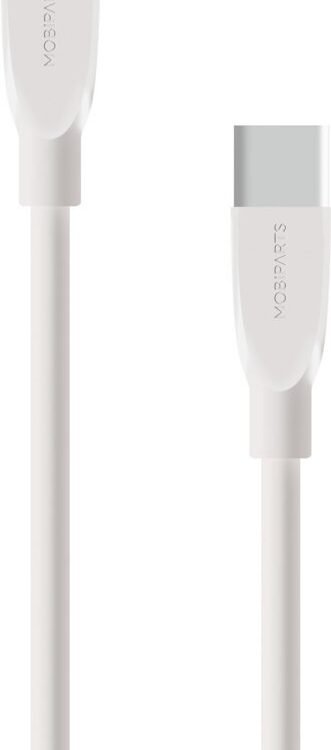 Mobiparts kabel | Lightning naar USB-C | 2A | 1 m | Wit