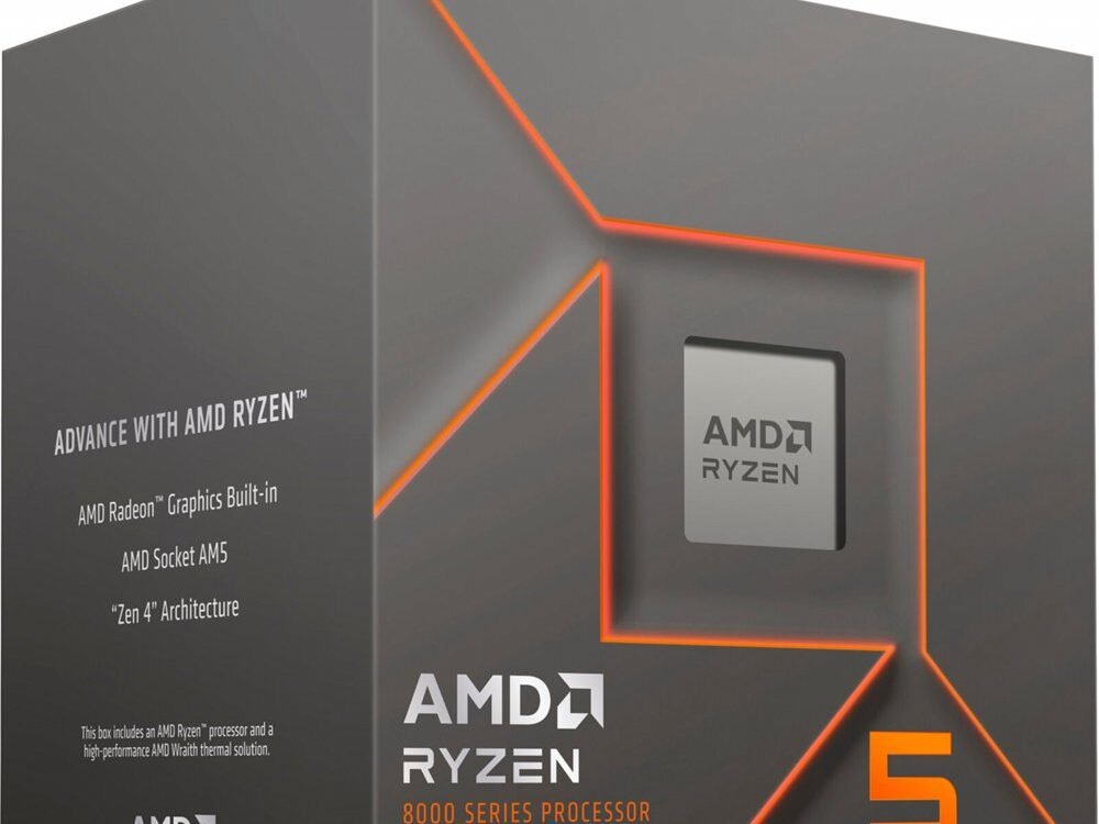 AMD Ryzen 5 8500G | 6 Core | 3,5GHz (5GHz Turbo) | AM5 | Processor | CPU