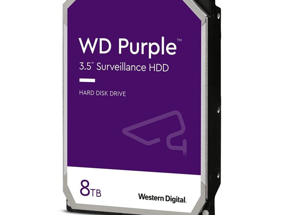 Western Digital Purple Surveillance HDD 3.5" | 8TB SATA III | 5640RPM