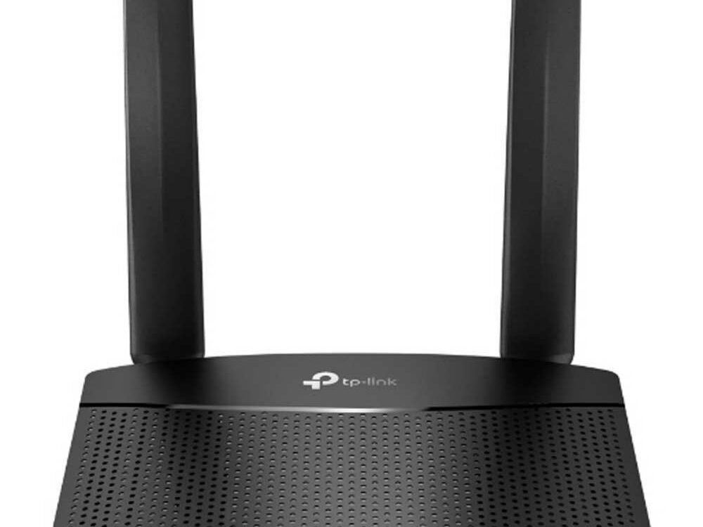 TP-Link TL-MR100 | 4G LTE Router | WiFi 4 (2,4 GHz) | Ethernet Fast (10/100 Mbps) | Zwart