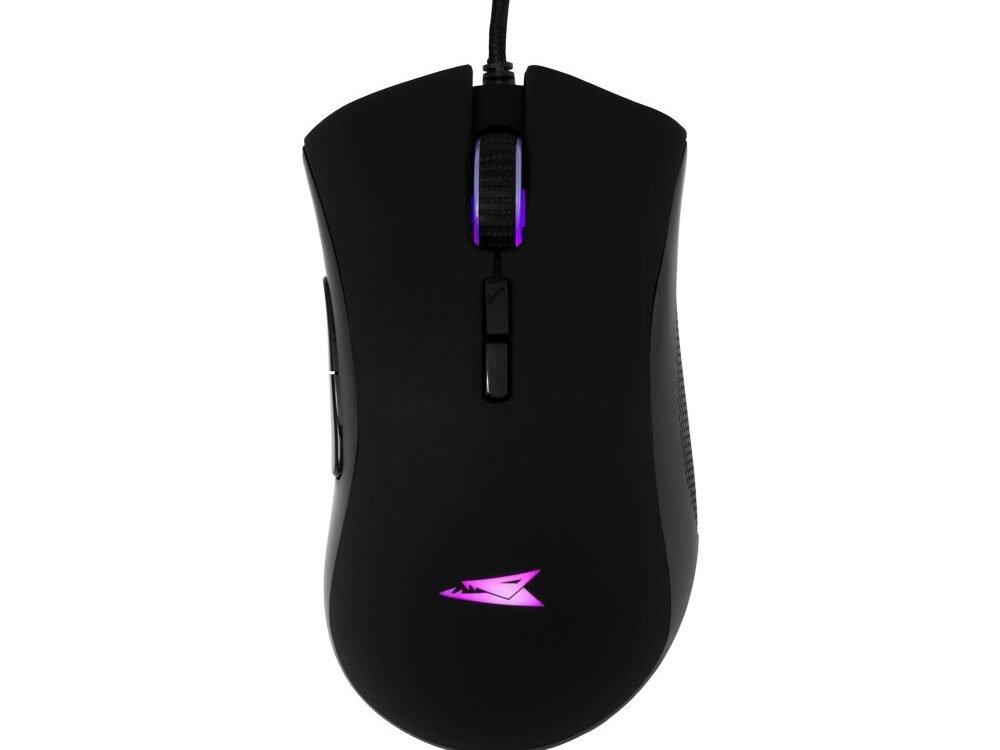 Baracuda LOBSTER RGB | Bekabelde Gaming Muis | USB-A | 6400 DPI | Zwart