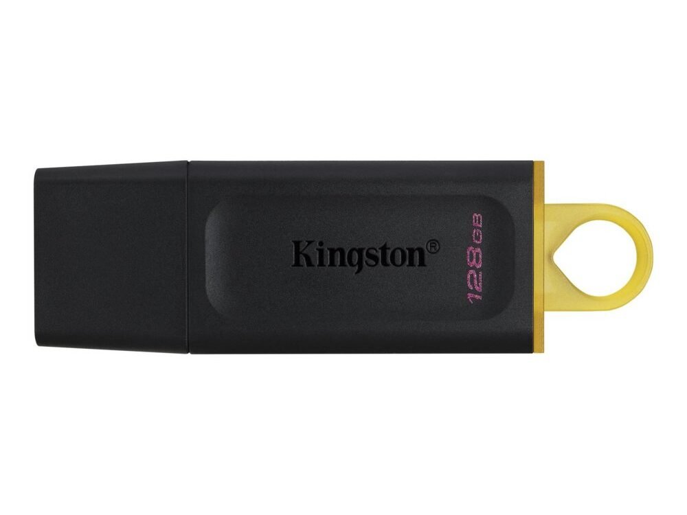 Kingston DataTraveler Exodia | 128GB USB-A 3.2 Flash Drive | Zwart