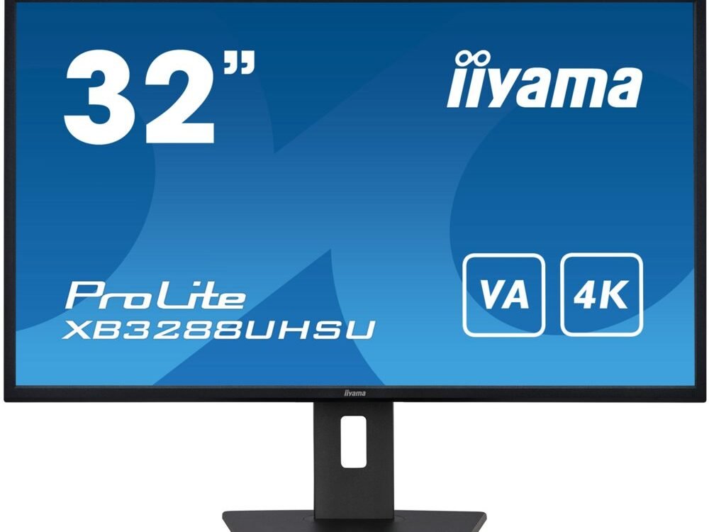 iiyama XB3288UHSU-B5 32" | 3840 x 2160 VA 4K | 60Hz | Monitor