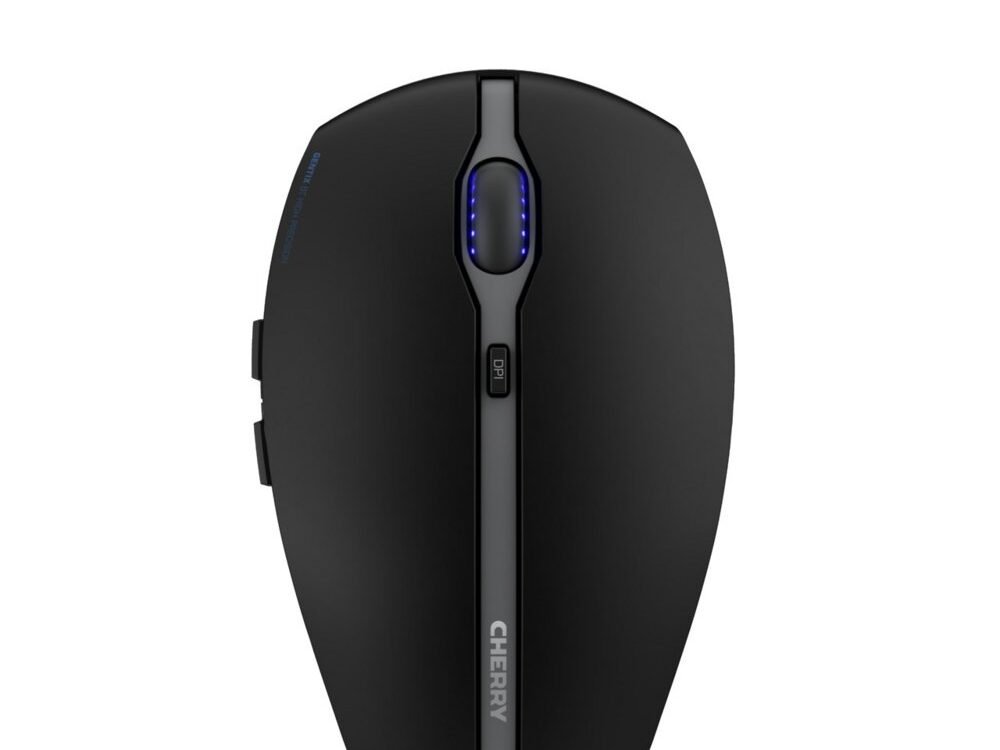 Cherry GENTIX BT | Ambidextrous Draadloze Muis | Bluetooth | 2000 DPI | Zwart