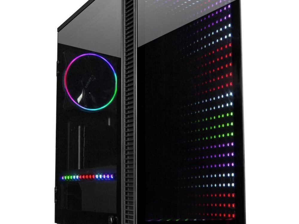 Inter-Tech X-608 Infinity | Micro Tower Behuizing | Zwart