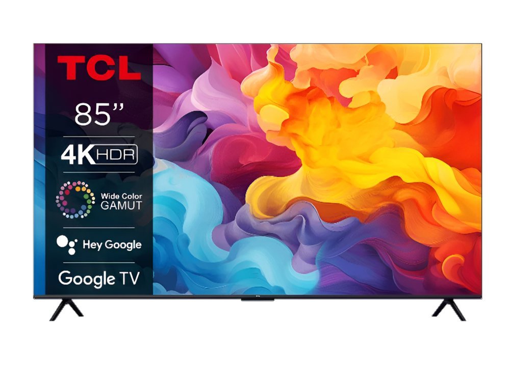 TCL 85P69B 85" | Royale Ultra HD 4K LED Smart TV | Google TV | HDR10 | 60Hz | Wifi & Bluetooth