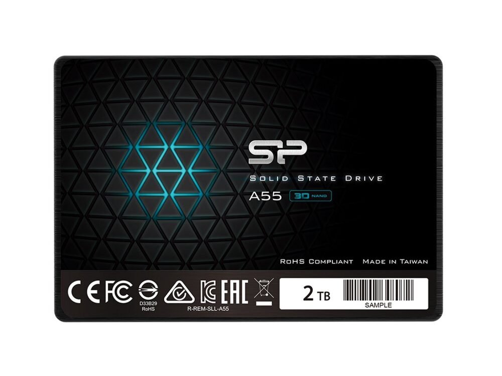 Silicon Power A55 | 4TB SATA SSD | 2.5'' | 500MB/s Lezen | 450MB/s Schrijven