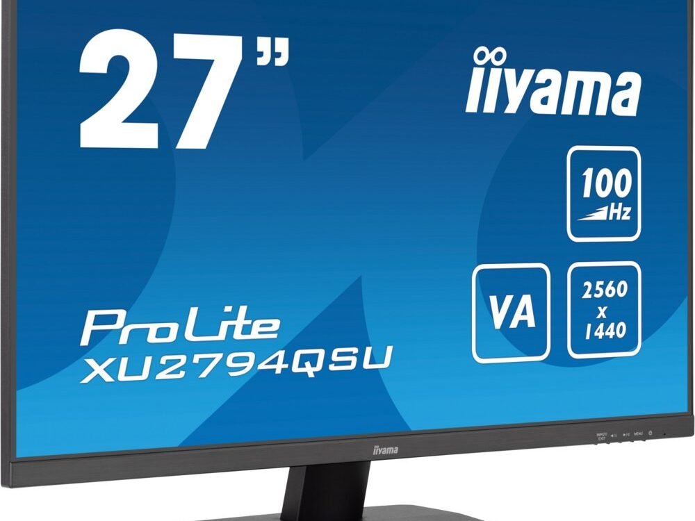 iiyama XU2794QSU-B6 27" | 2560 x 1440 IPS | 100Hz | Monitor