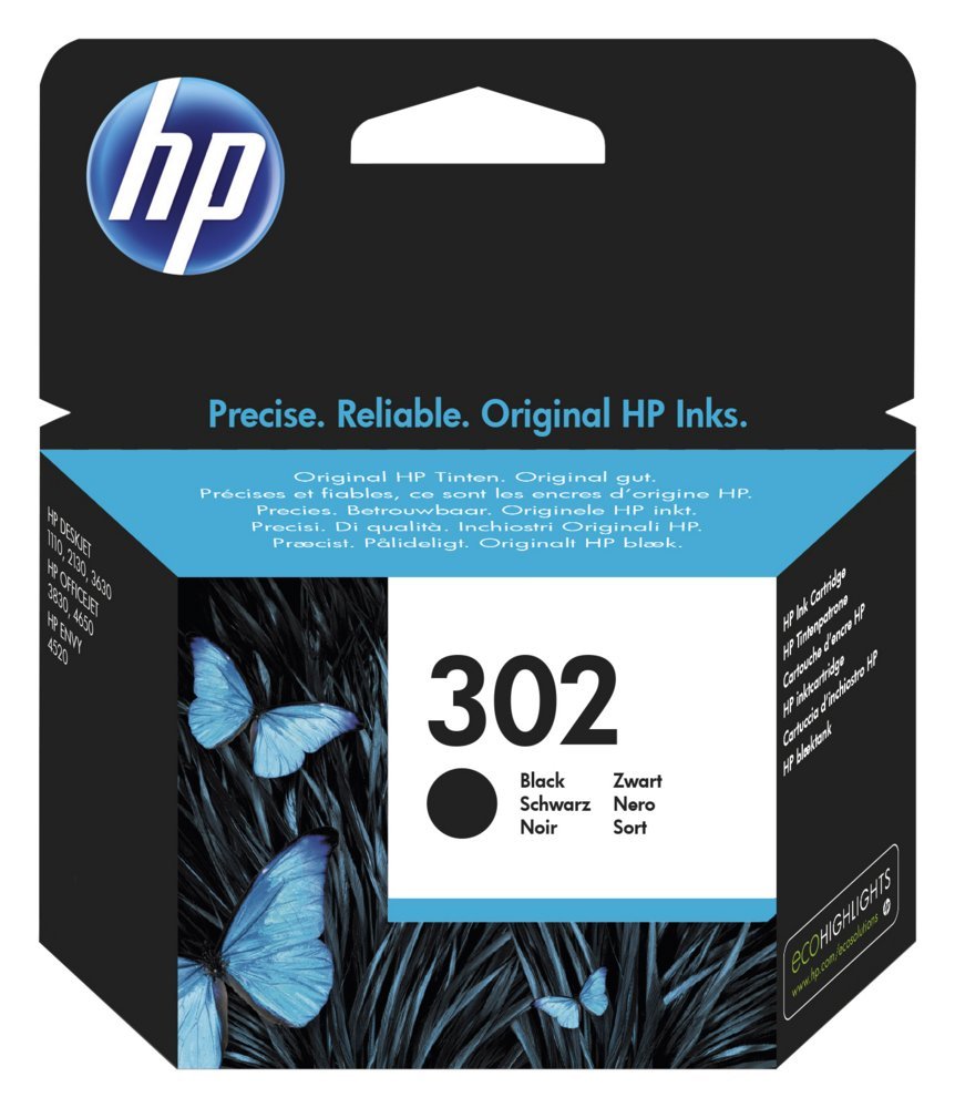 HP 302 | Originele Zwarte Inktcartridge - Afbeelding 3
