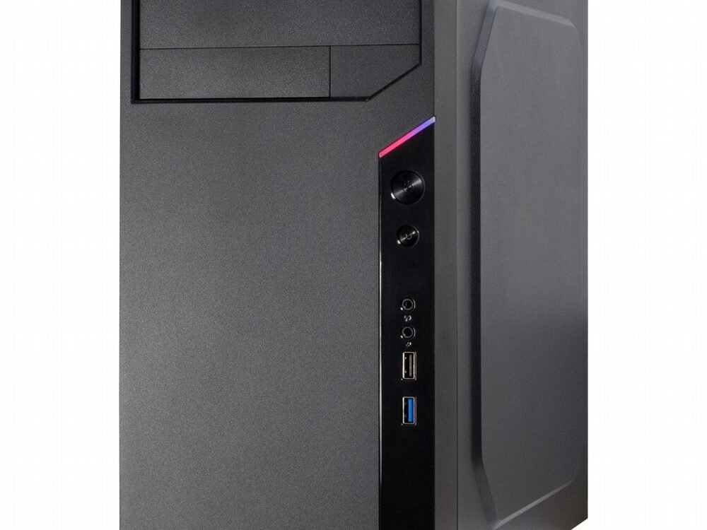 Inter-Tech IT-6505 Reto | Micro Tower Case | Zwart