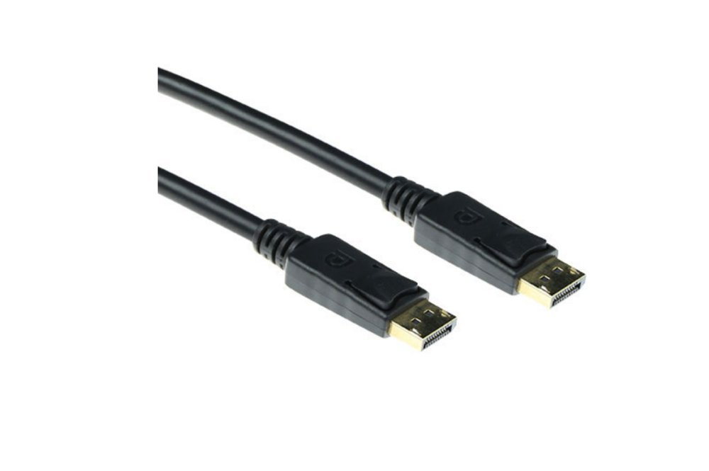 ACT AK3983 | DisplayPort 1.4 Kabel | 2,0m | Zwart | Power Pin 20 Niet Aangesloten