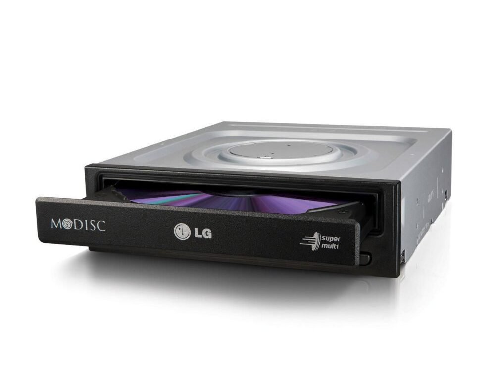 Hitachi LG DVD±RW Writer | 24x Snelheid | SATA | Zwart