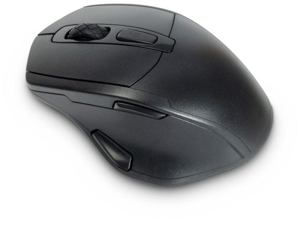 Inter-Tech M-230 | Draadloze Muis | Rechtshandig | RF | 1600 DPI | Zwart
