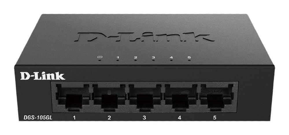 D-Link DGS-105GL/E | Netwerk-switch | Unmanaged | Gigabit Ethernet (10/100/1000)