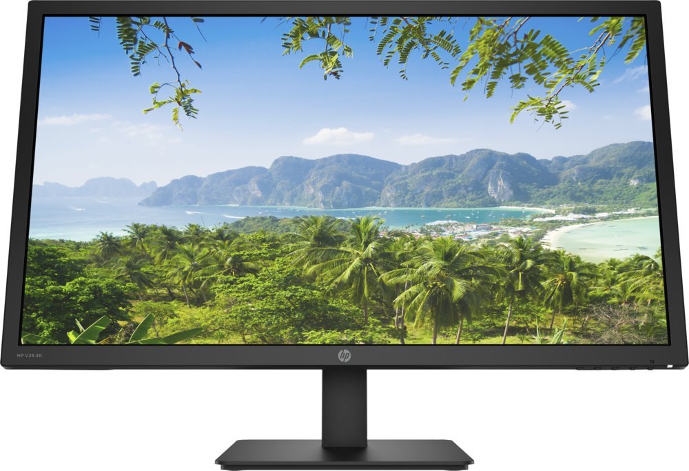HP V28 28" | 3840 x 2160 4K TN | 60Hz | 1ms | Zwart | Monitor