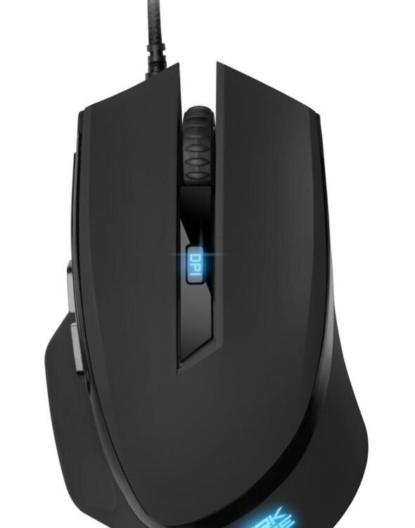 Sharkoon SHARK Force II | Bekabelde Gaming Muis | Rechtshandig | USB-A | 4200 DPI | Zwart