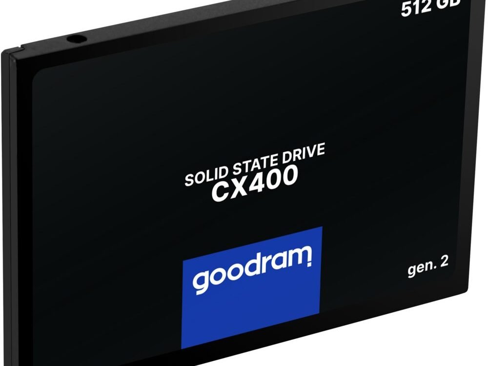 Goodram CX400 | 512GB SATA SSD | 2.5'' | 550MB/s Lezen | 500MB/s Schrijven