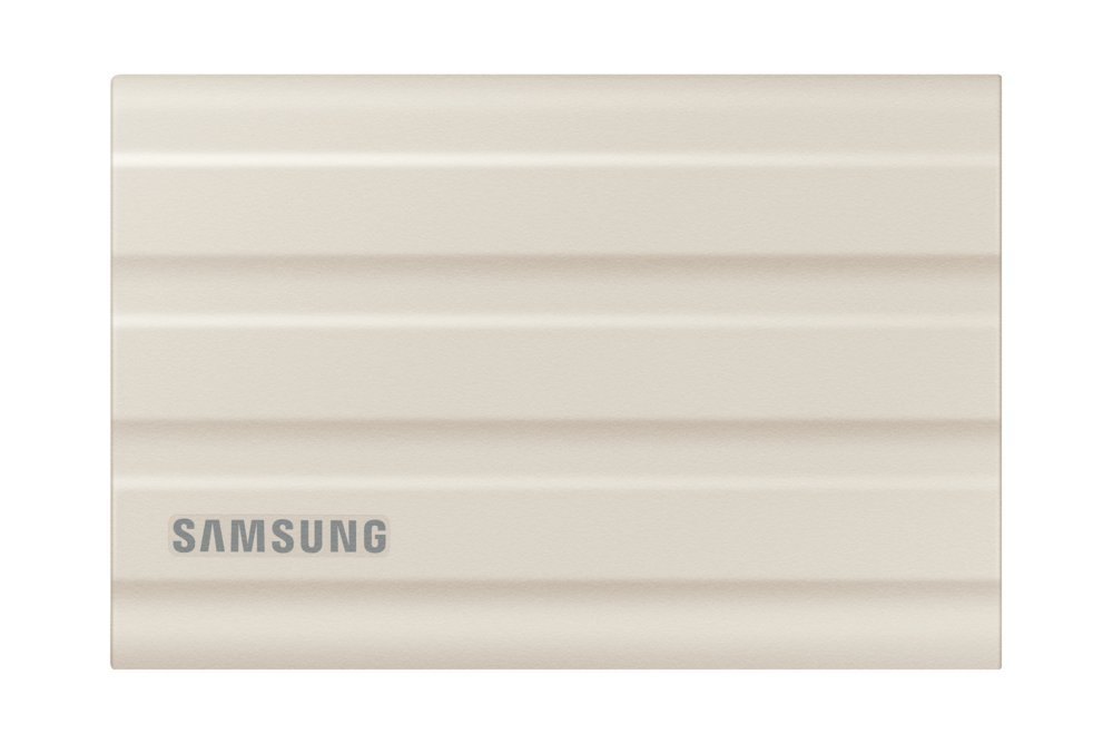 Samsung T7 Shield | Externe SSD | 2TB | USB 3.2 Gen2 | 1.050MB/s Lezen | 1.000MB/s Schrijven | Beige