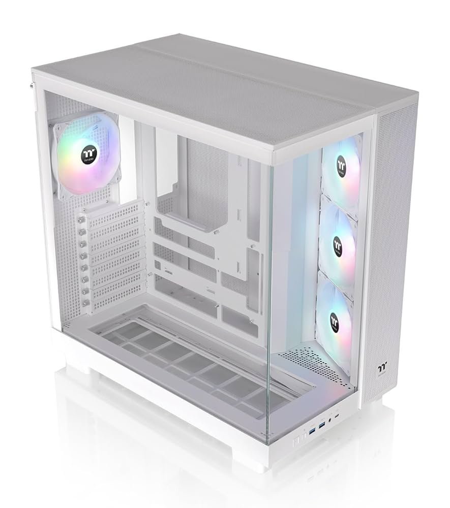 Thermaltake View 380 XL TG ARGB | Mid Tower Case | Snow (CA-11E-00M6WN-00) - Afbeelding 5