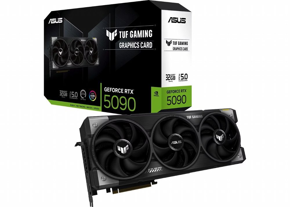 ASUS TUF Gaming GeForce RTX 5090 | 32GB GDDR7 VRAM | Videokaart | GPU | Nvidia