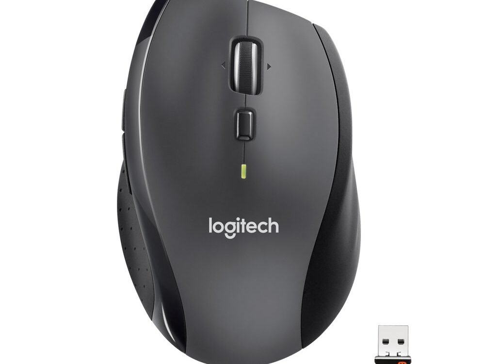 Logitech Marathon M705 | Draadloze Muis | Rechtshandig | RF | 1000 DPI | Zwart