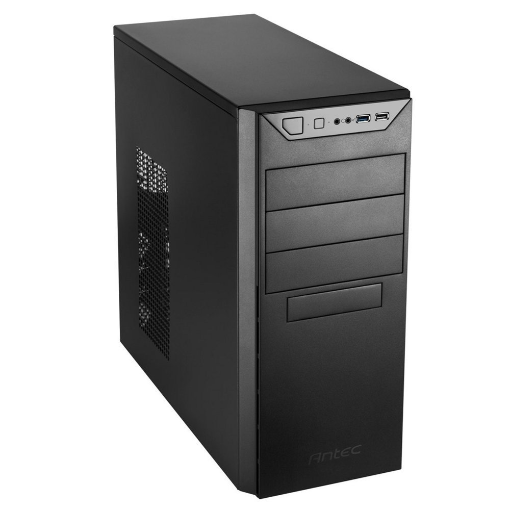Antec VSK4000B-U2/U3 | ATX Desktop Computerbehuizing | Zwart