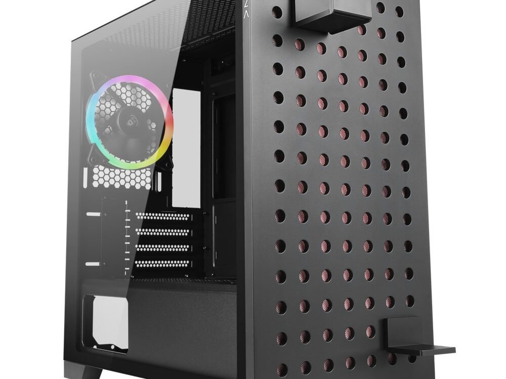 Azza Elise RGB | Micro Tower | Zwart