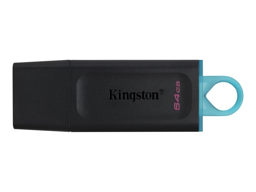 Kingston DataTraveler Exodia | 64GB USB-A 3.2 Flash Drive | Zwart