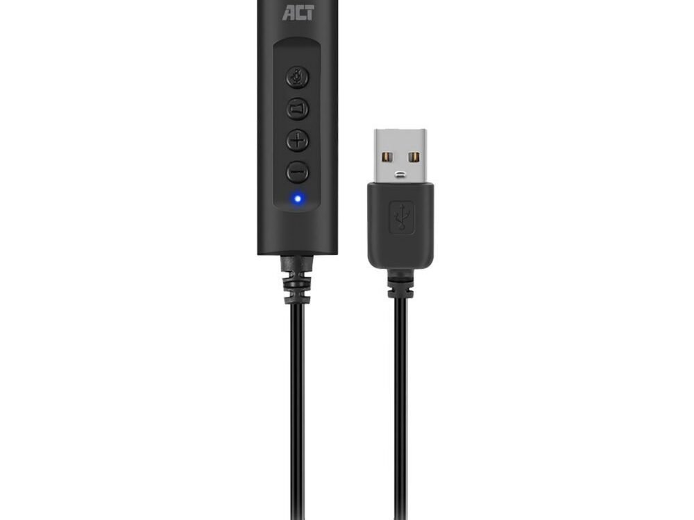 ACT AC9360 | USB Geluidskaart | 3,5 mm Audio | Plug & Play | Compact Design