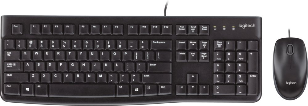 AZERTY | Logitech MK120 | Bedrade Muis en Toetsenbordcombo | AZERTY Frans