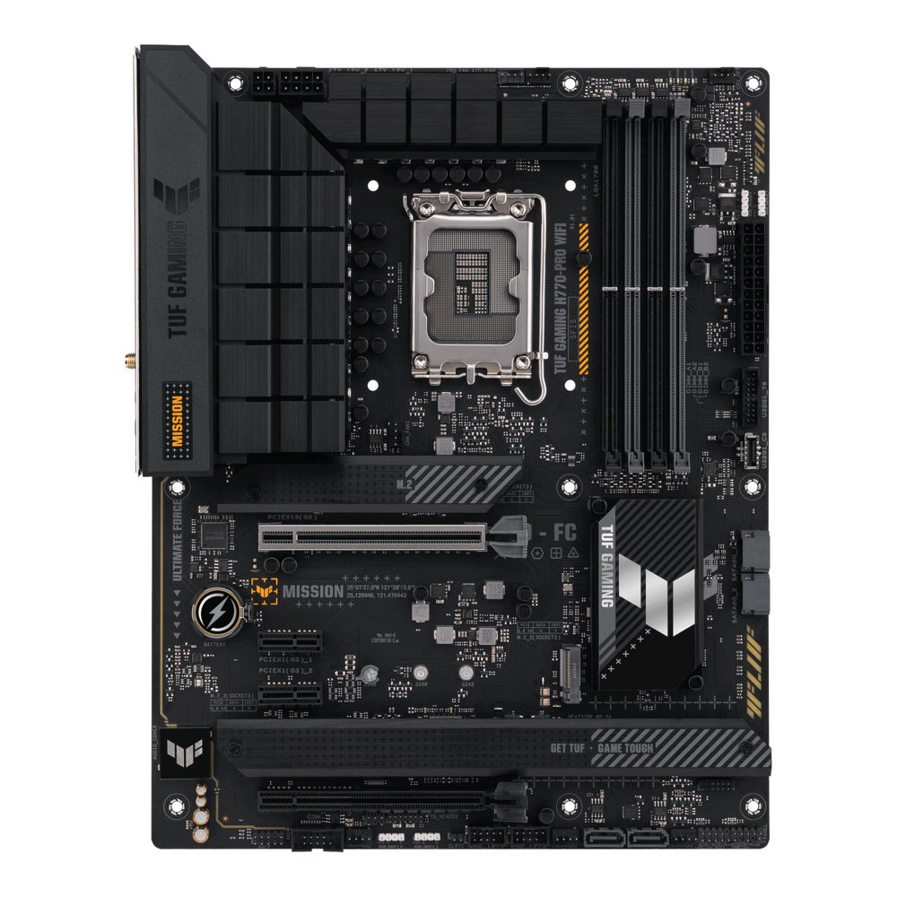 ASUS TUF GAMING H770-PRO WIFI | Socket LGA 1700 | Intel H770 | 4xDDR5 | ATX | Moederbord