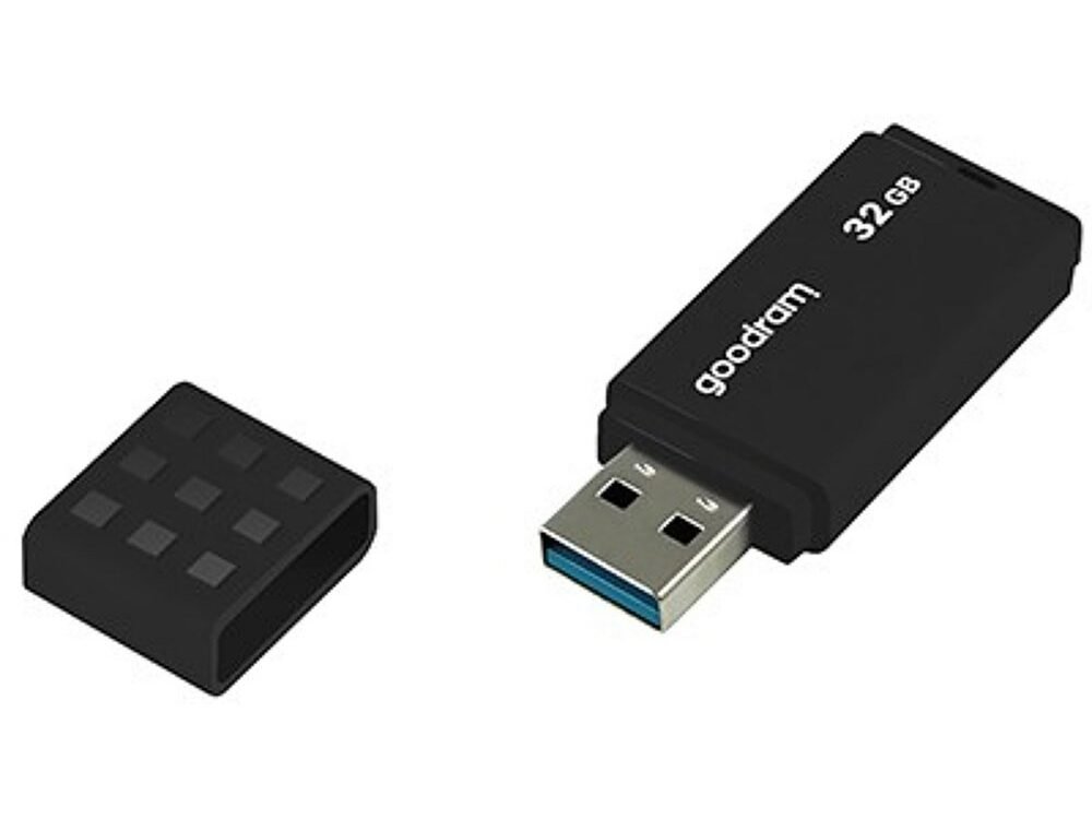 Goodram UME3 | 32GB USB-A 3.2 Flash Drive | Zwart