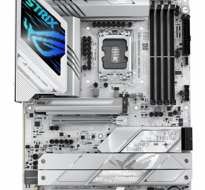 ASUS ROG STRIX Z890-A GAMING WIFI | Socket LGA 1851 | Intel Z890 | 4xDDR5 | ATX | Moederbord