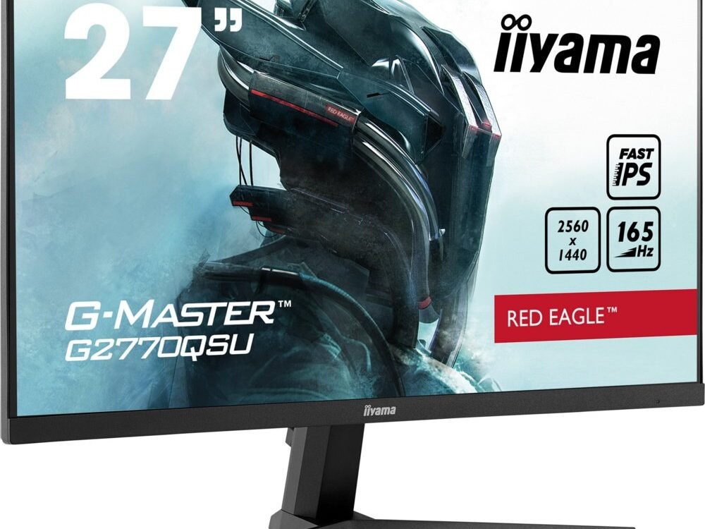 iiyama G-Master G2770QSU-B1 27" | 2560 x 1440 IPS | 165Hz | Gaming Monitor