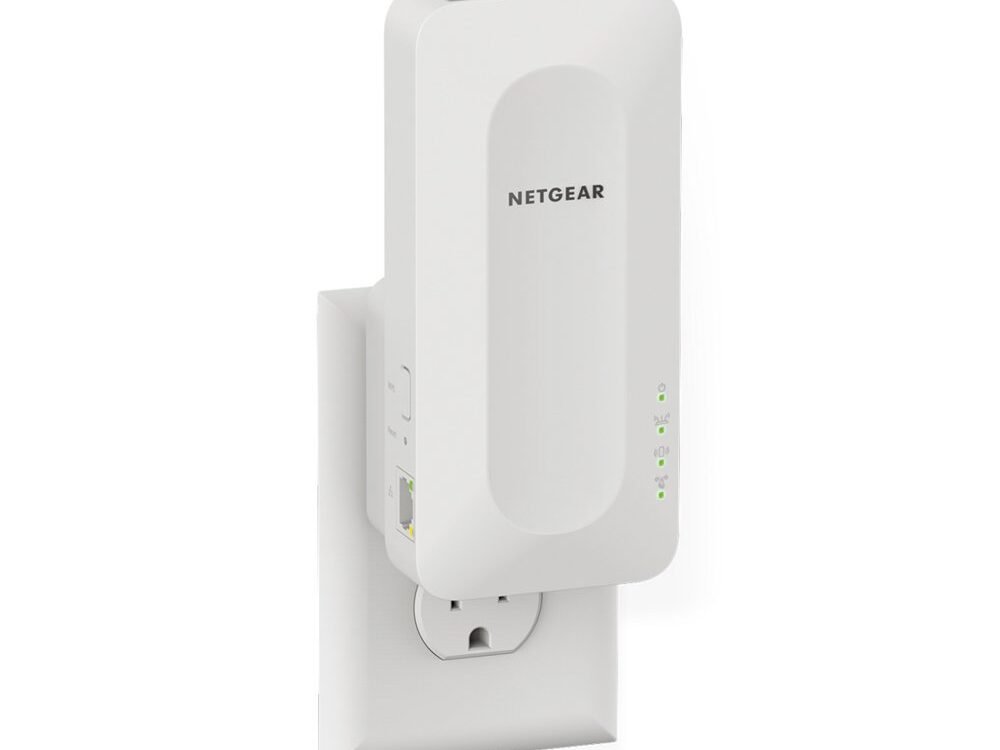 NETGEAR EAX15 | Wi-Fi 6 Mesh Extender | Dual-band | 1800 Mbps | Gigabit Ethernet | Wit