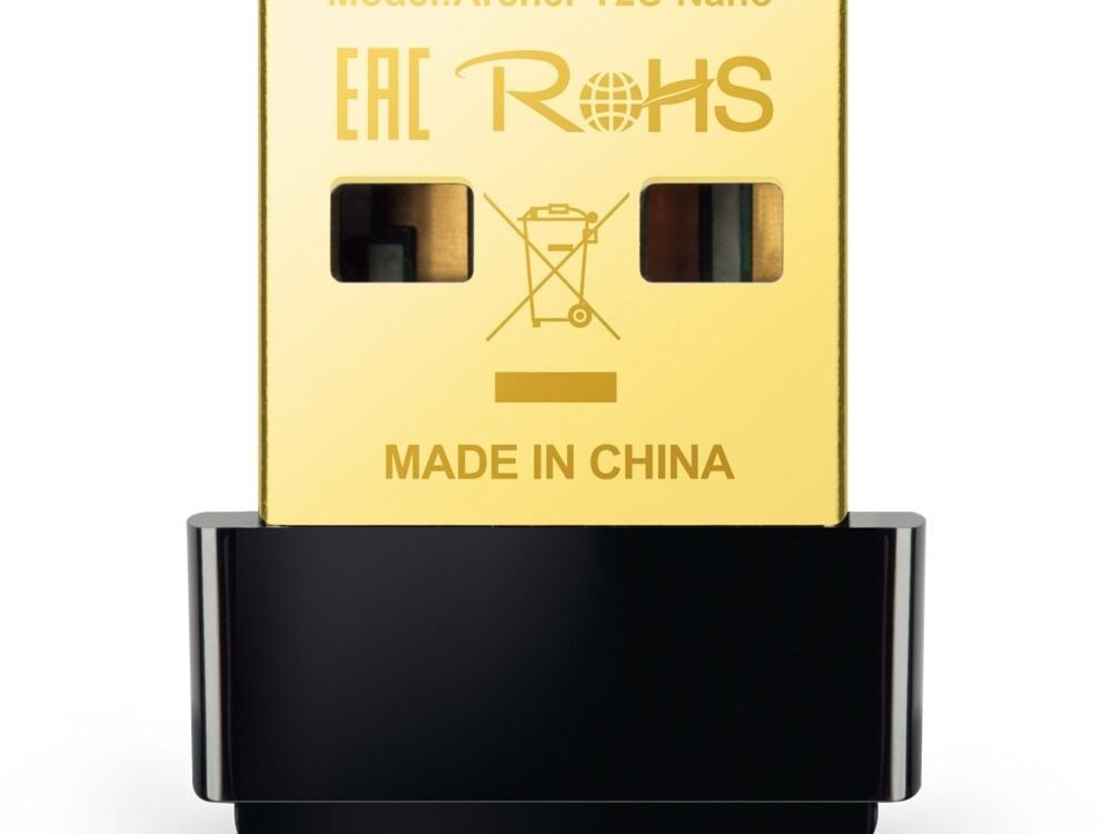 TP-Link Archer T2U Nano | Wi-Fi 5 USB Adapter | Dual-band (2,4 GHz / 5 GHz) | 600 Mbps | USB 2.0