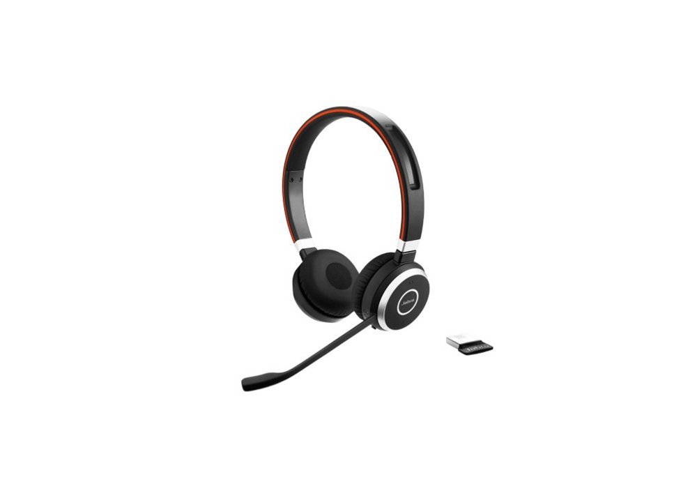 Jabra Evolve 65 | Draadloze On-Ear Headset | Bluetooth | Zwart