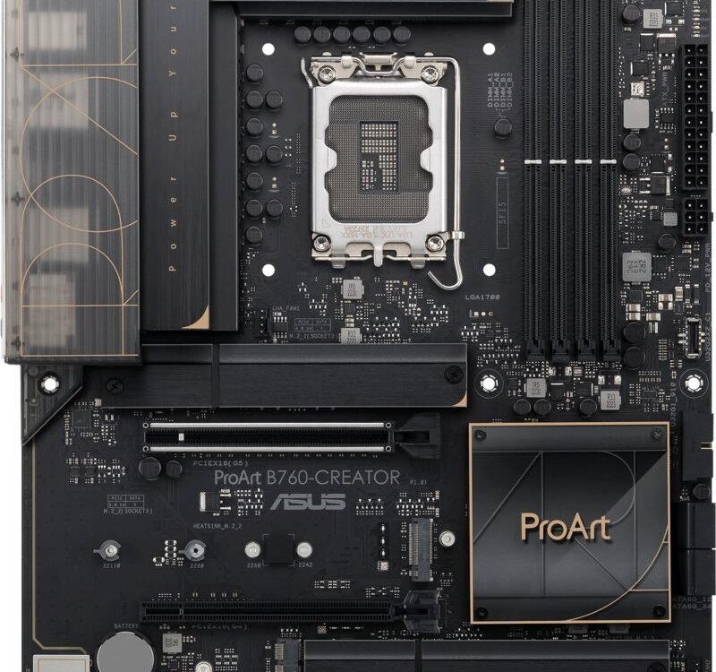 ASUS PROART B760-CREATOR | Socket LGA 1700 | Intel B760 | 4xDDR5 | ATX | Moederbord