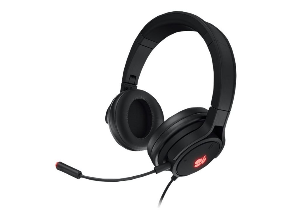 Cherry JA-2200 | Bedrade On-Ear Gaming Headset 3,5mm Connector | Zwart